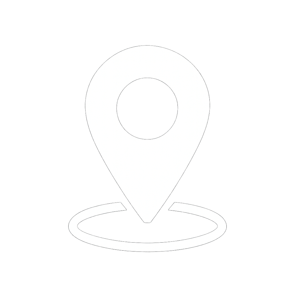 icono de ubicacion direccion de color blanco fondo transparente